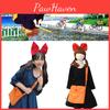 Kiki Hexenlieferdienst Cosplay Kostüm für Erwachsene und Kinder Hochwertig Bequem und Farbenfroh