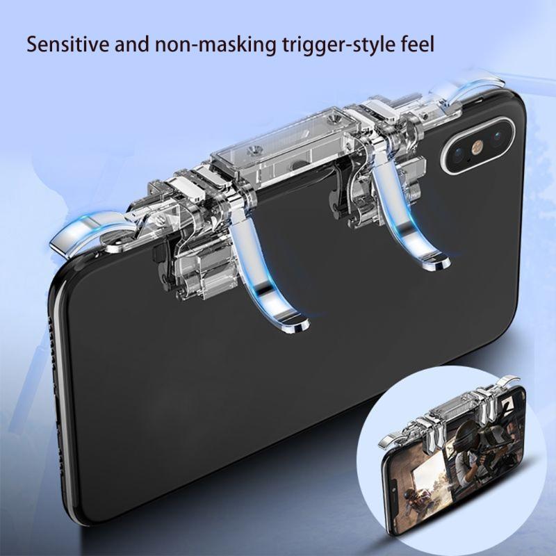 Mobile Phone Gaming Trigger Gamepad Button Handle Shooter Controller Keypads Grip For Phone