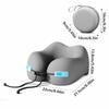 Double Hump Design U Shaped Neck Pillow Ergonomic Design Cervical Pillow  Airplane Travel