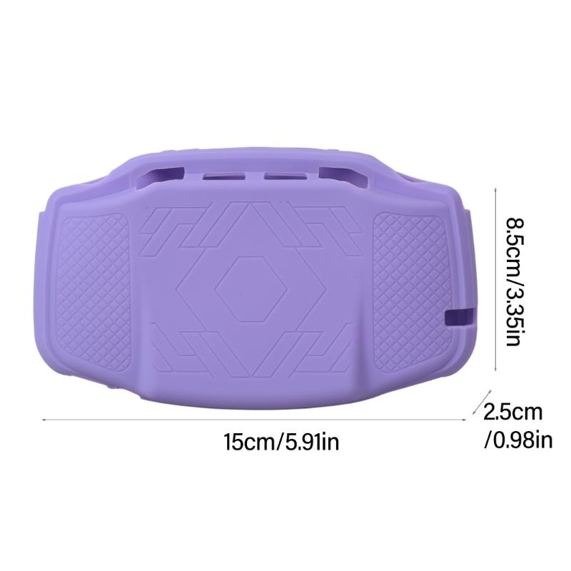 Ergonomic TPU Cover for RG 34XX Handheld Console Antislip Grip & Heat Dissipation Features Protects From Drop Scratches