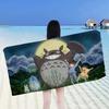 Anime Kawaii T-Totoros Beach Towel For Kids Personalized Bath Towel Pool Towel Vacation Gift Picnic Towel Party Gift
