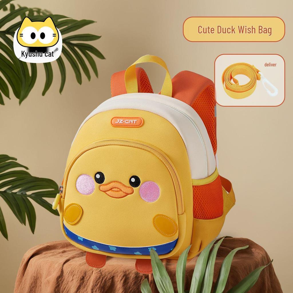 Lightweight Dinosaur Preschool Backpack for Kids - Cute Anti-Lost Design for Boys & Girls