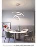 Nordic Minimalist Long Strip Pendant Light for Modern Dining Room or Bar