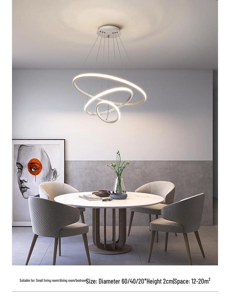 Nordic Minimalist Long Strip Pendant Light for Modern Dining Room or Bar