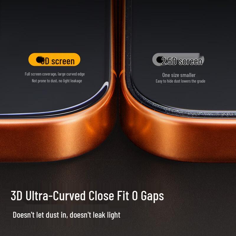 ShineMore 3D Curved Ultra-Thin Tempered Glass Screen Protector