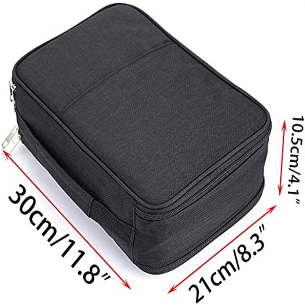 Large-capacity Pencil Case, Suitable for Art Students, Multifunctional Oxford Fabric Pencil Case, Customizable Available
