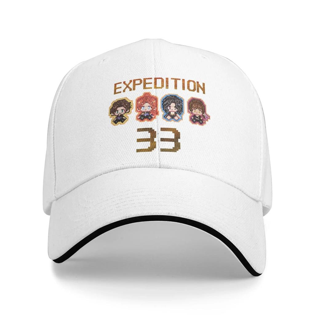 Summer Clair Obscur Expedition 33 Gustav Maelle Lune Sciel Baseball Cap Fashion Design Sun Trucker  Unisex Men Baseball Caps