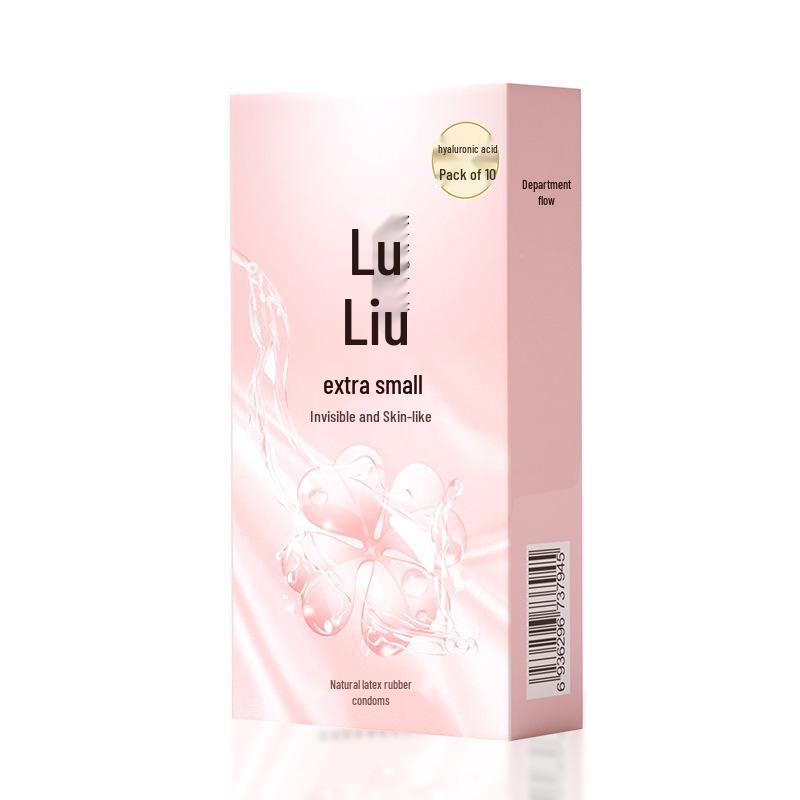 Mingliu Ultra Thin Long-Lasting Dotted Condoms with Hyaluronic Acid - 10 Pack