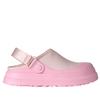 UGG Metallic Crocs Solid Round Toe Slip-On Rubber Sole Other Closed-Toe Slippers Women Slippers 1175295-PKD