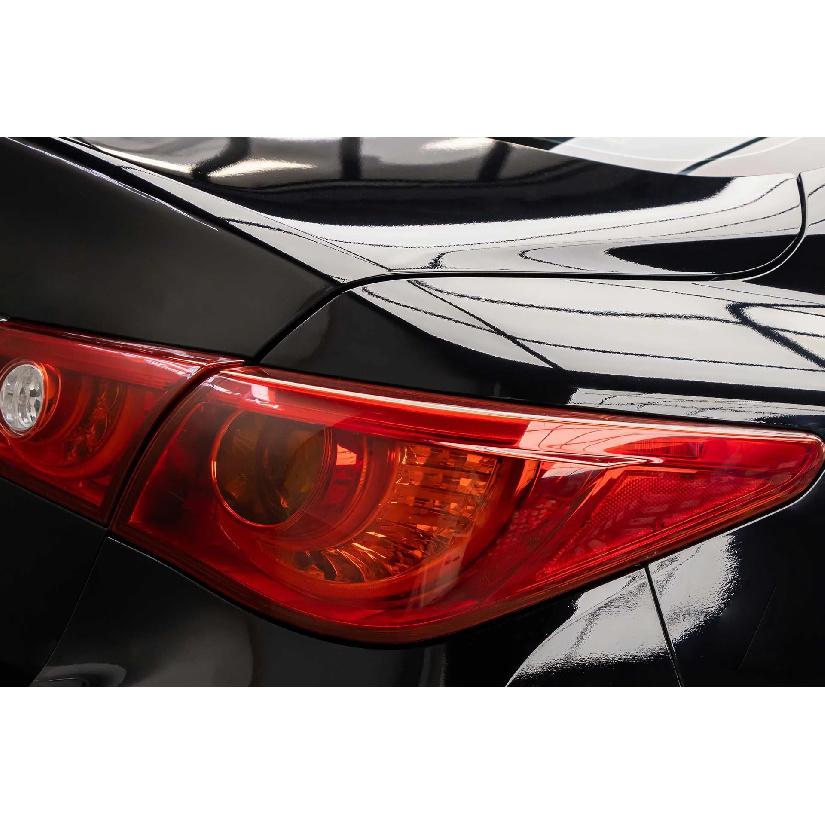 Premium Glossy Bright Black Self-adhesive Vinyl Car Wrap Film Vehicle Decal Auto Decor Film Air Bubble Free Paper Based Package