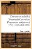 Libro Documents Relatifs A l'Histoire Du Gevaudan. Documents Anterieurs A 1790 T1 Partie 3 (1885)