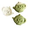 Plastic Mooncake Molds Teapot Shape Pastry Mold Hand Press Mould  Mid-Autumn Festival