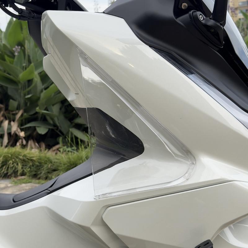 Windshield Cover Wind Cover Side Leg Guard Protector For Honda PCX125 PCX160 2025 PCX 125 160 Motorcycle Transparent