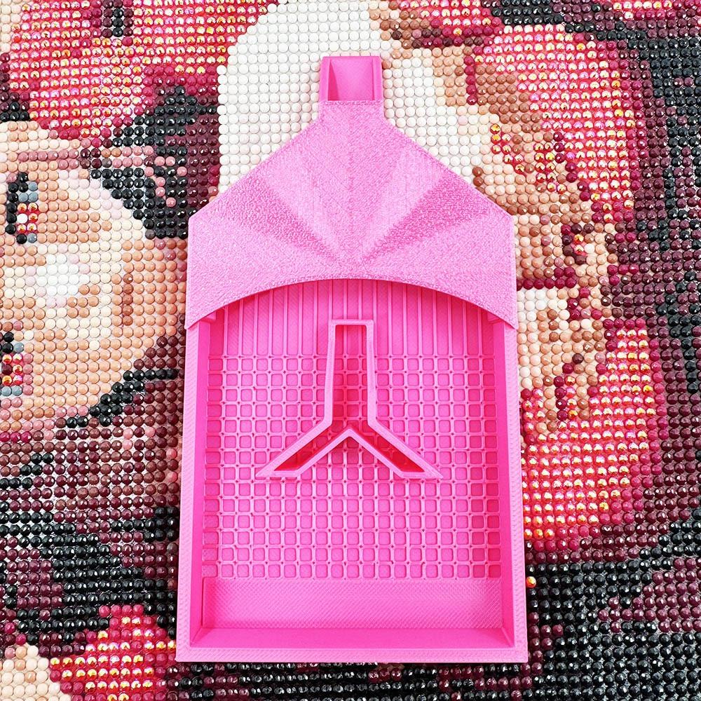 Embroidery Diamond Painting Tray Kits DIY Craft Drill Storage Box  for Nail Art