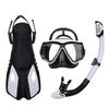Longchan Adult Snorkeling Set with Full Dry Snorkel and Diving Mask