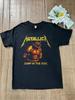 Metallica  Jump In The Fire Vintage Unisex Black T-shirt Size S-5XL Unisex T-Shirt