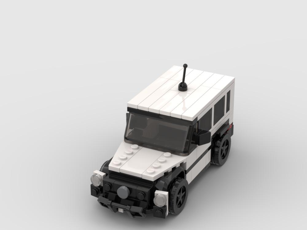 Big G Off-Road Vehicle Building Block G63/G500 Car Sports Car Model Assembly Toy Compatible With Small Particles