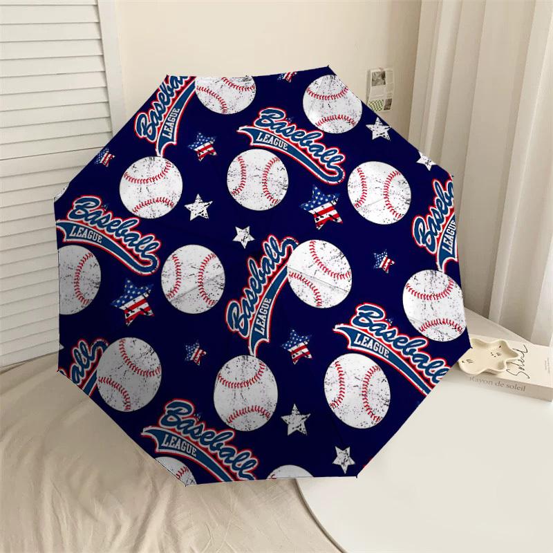 

1PC Baseball League Umbrella-8-Rib Reinforced Portable Folding Travel Suitable for All Seasons Outdoor Daily Use Is an Ideal Choice -F337