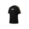 Puma Solid Color Leopard Print Logo Round Neck Short Sleeve T-Shirt Women Tops Black 848278-01