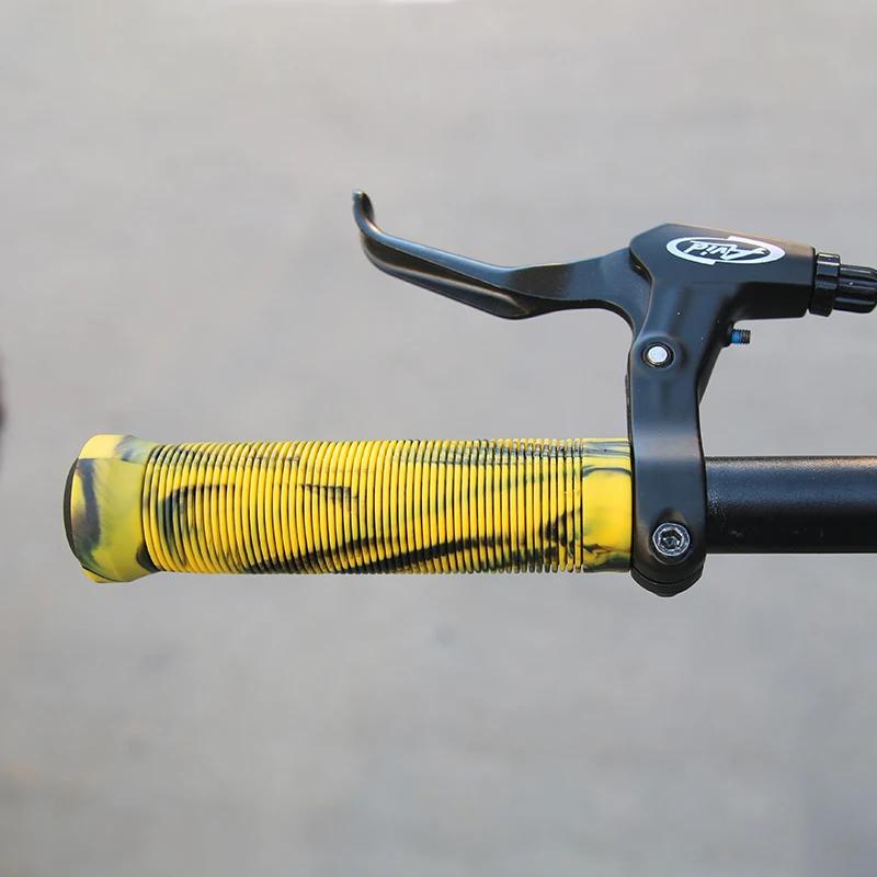 125mm*22.2mm Bicycle Handlebar Grips Shockproof Bicycle Handle Cover MTB Anti-Slip Bike Cuffs Durable Handlebar Cover Bike Part