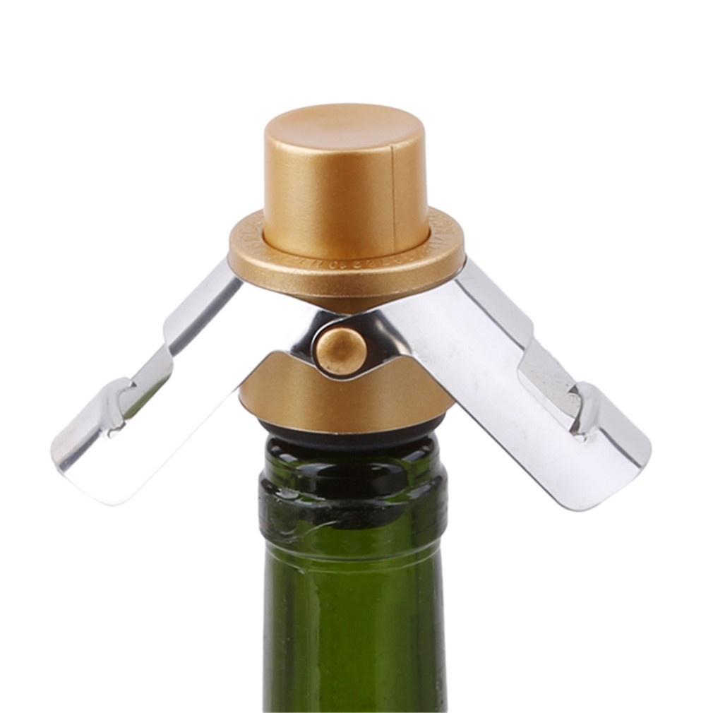 1PC Silicone Bottle Stoper Wine Stop Flow Drain Cap Bottle Cover Vacuo Champagne Bottle Stoper