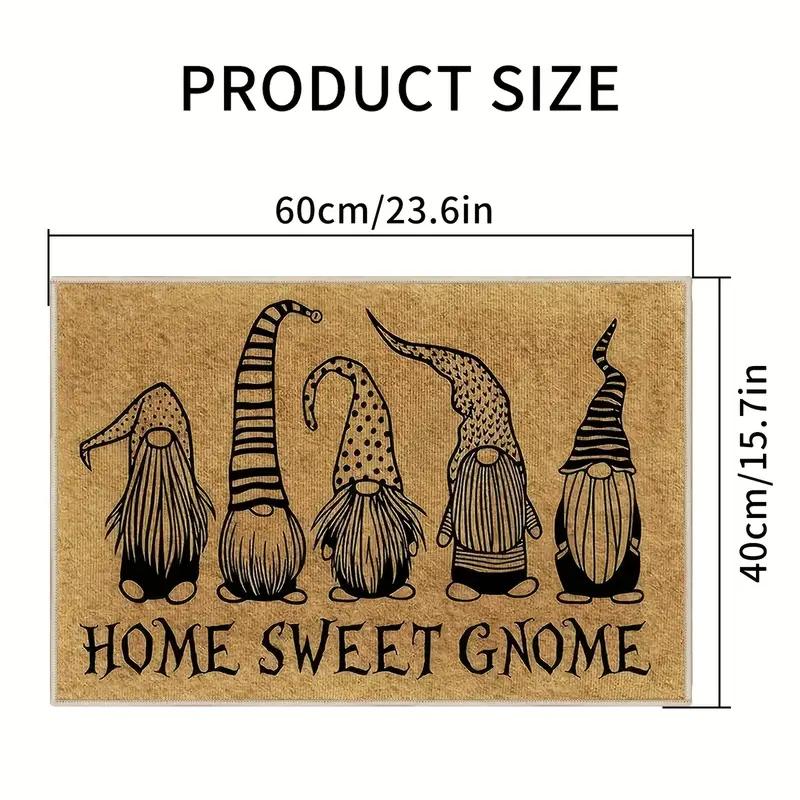 Cartoon Dwarf Welcome Doormat, Anti-Slip And Durable Home Entrance Carpet, Indoor Entrance Mat, Home Decoration