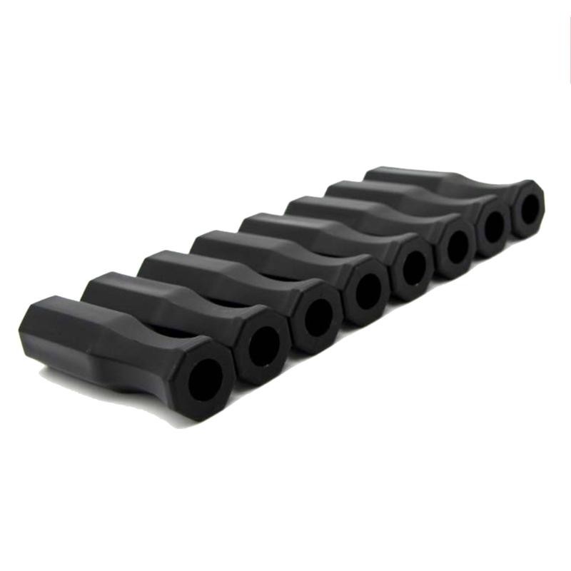 8PCS Plastic Octagonal Handle Caps Antislip Grip Foosball Machine Replacement Part For Table Soccer Maintenance