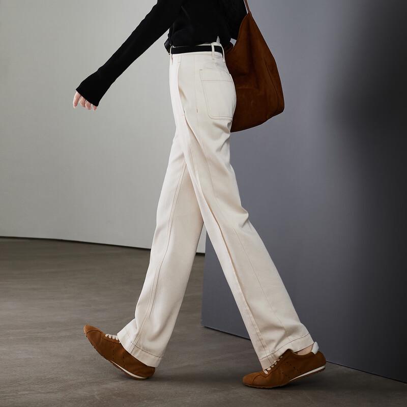 SOFSIL Retro High-Waist Wide-Leg Denim Jeans