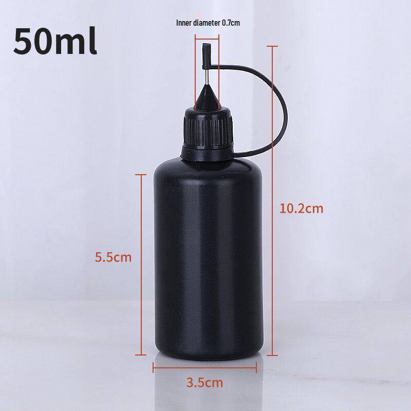 Bouteille PE à Trou d'Épingle pour Huiles Essentielles, Pigments, Colle et Encres