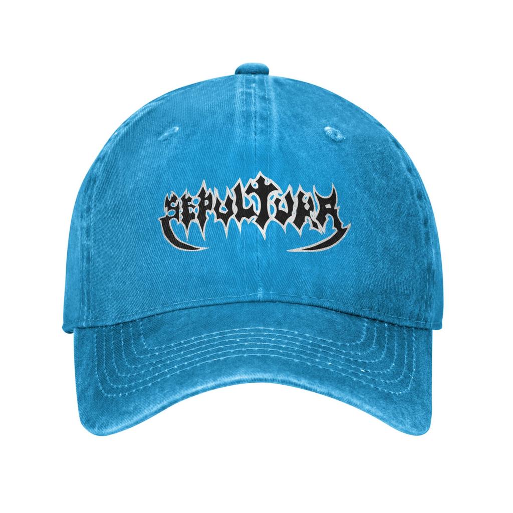 Sepultura Slayer Death Metal Denim Fabric Cap Casual Baseball Caps Adjustable Hat Summer Unisex Baseball Hats
