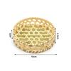 Desktop Ornament Bamboo Fruit Basket Bread Fruit Miniature Storage Baskets Creative Pastry Plate