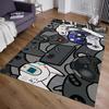 Neon Glow Game Controller Vloerkleed Kleurrijke Gaming Joystick Print Antislip Vloerkleed voor Gamekamer Woondecoratie
