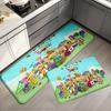 Numberblocks Flannel Kitchen Mat Christmas Soft Area Rug Non Slip Floor Carpet Home Decoration
