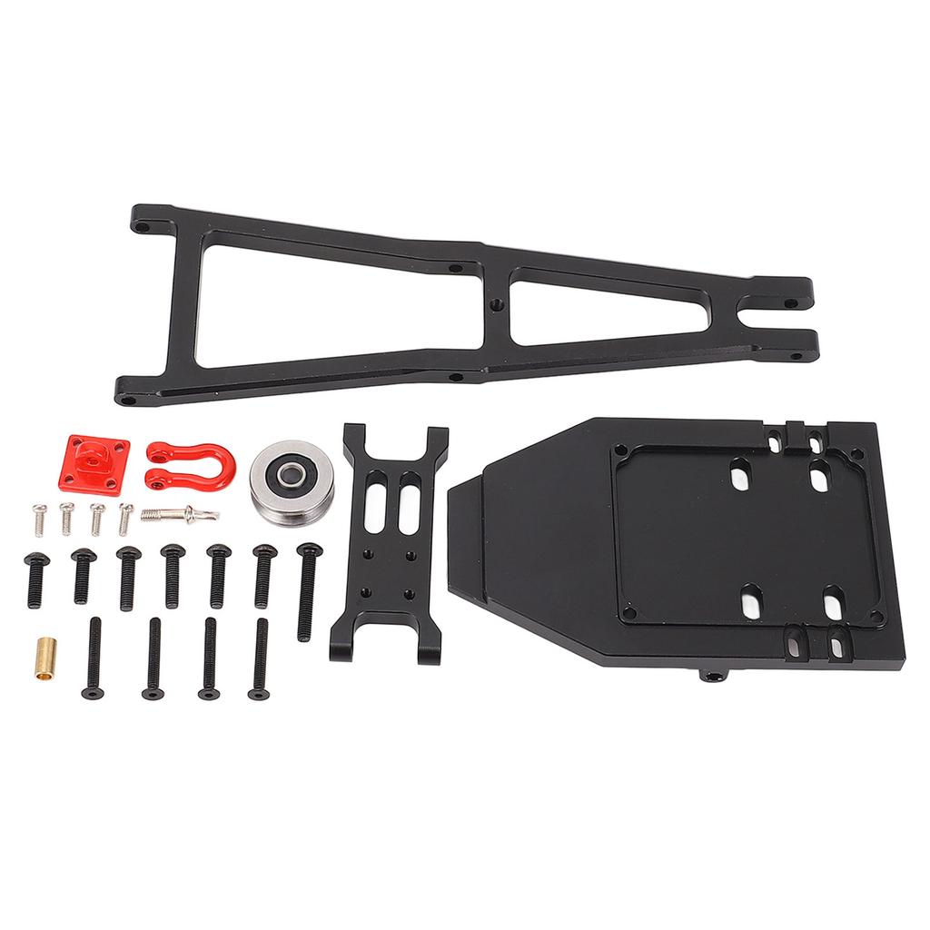 1/10 RC Crawler Tow Truck Build Kit Aluminum Alloy 1/10 Scale RC Truck Tow Build Kit Accurate Increased Traction for Repairing