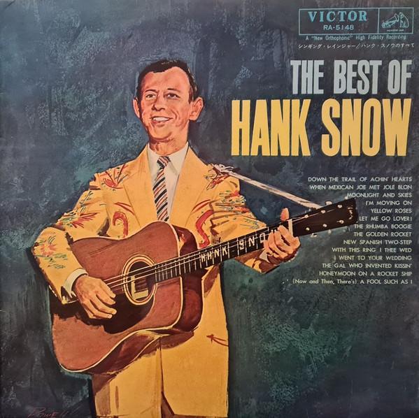 

LP Record HANK SNOW Best Of Hank Snow RA5148 VICTOR 1962 Japan Folk Used