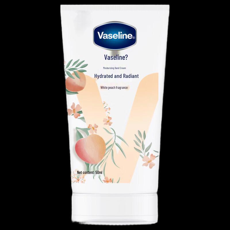 Vaseline Hydratační a rozjasňující krém na ruce Bílá broskev 50 ml