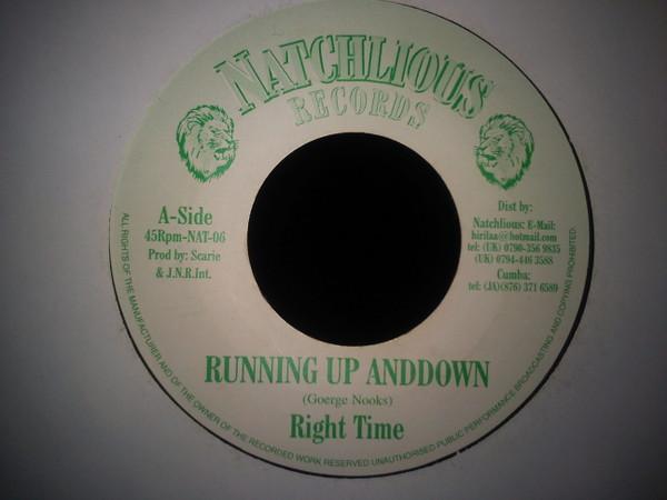 

7inch Record GEORGE NOOKS Running Up And Down NONE Natchlious Reco 2002 UK Reggae Ska Dub Used