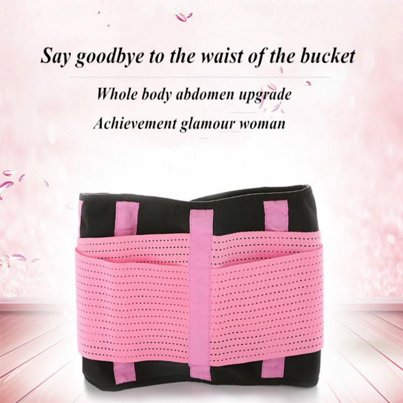 Exercise Shapewear Sweat Belt Waist Gym Body Shaper Cincher Trainer Trimmer Cummerbunds Fat Burning Belts for Men Women