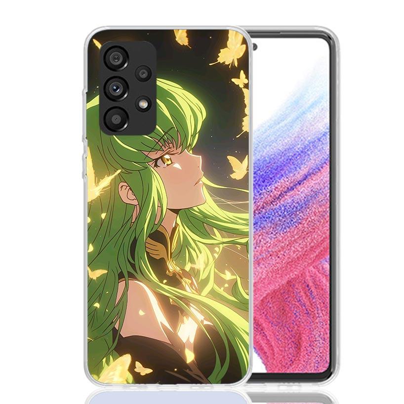 Code Geass Anime Phone Case For Samsung Galaxy A52 A32 A22 A12 A02S A50S A30S A51 A31 AA71 Note 20 Ultra 10 S10 Plus Galaxy A52