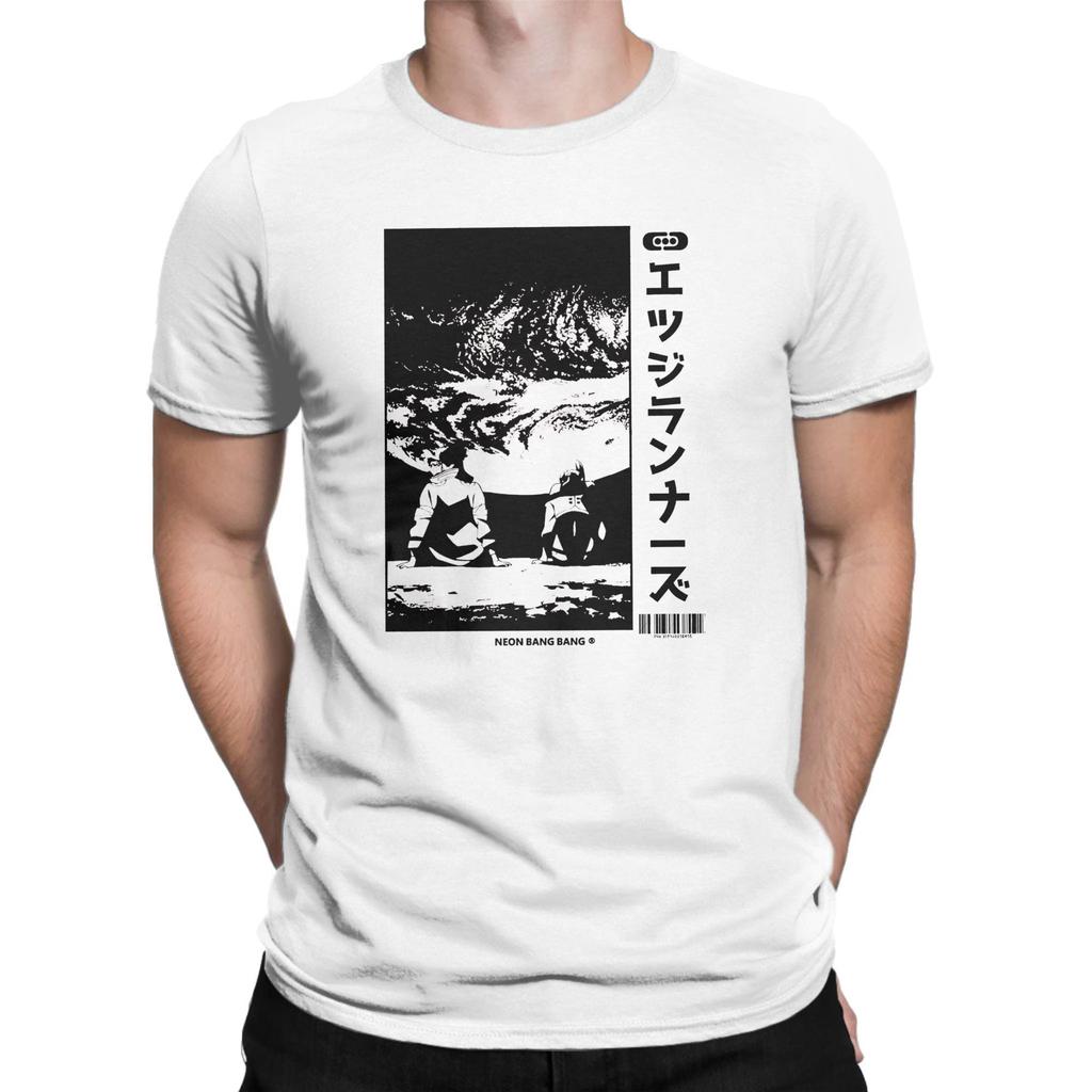 Cybers Cartoon Role punk Edgerunner T-Shirts für Herren Fantastisches T-Shirt aus reiner Baumwolle Rundhals-T-Shirt Geschenkidee Kleidung