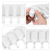Melting Ice Cream Shape Silicone Mould Plasters Cup Candle Concrete Crafting Reusable Artisanal Tool