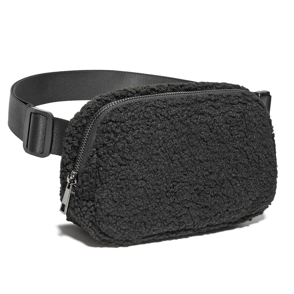 Sitengle Fluffy Waist Body Winter Crossbody Body Hip Shoulder Perfect for Outdoor and More Women's Pouch, Bag, Bag, Lightweight, Stylish, Bag, 2-Way,