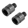 2x 1/2inch Drill Adaptor for Impact Wrench Conversion with Screw