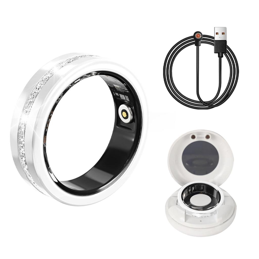 DaringV6 Smart Ring: Multifunctional Sports Pedometer with Heart Rate & Sleep Data Analysis