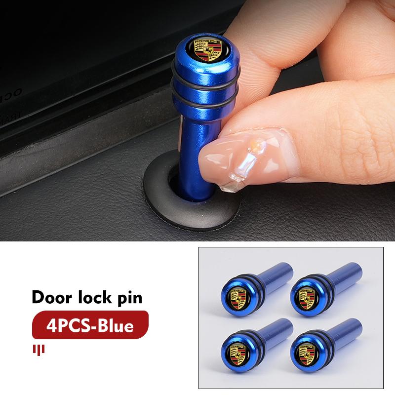 Per Porsche Blocco Porta Auto Manopola Tirante Sicurezza Accessori Assicurazione Panamera 911 Carrera-GT 918-Spyder 997 991 968 Cayman