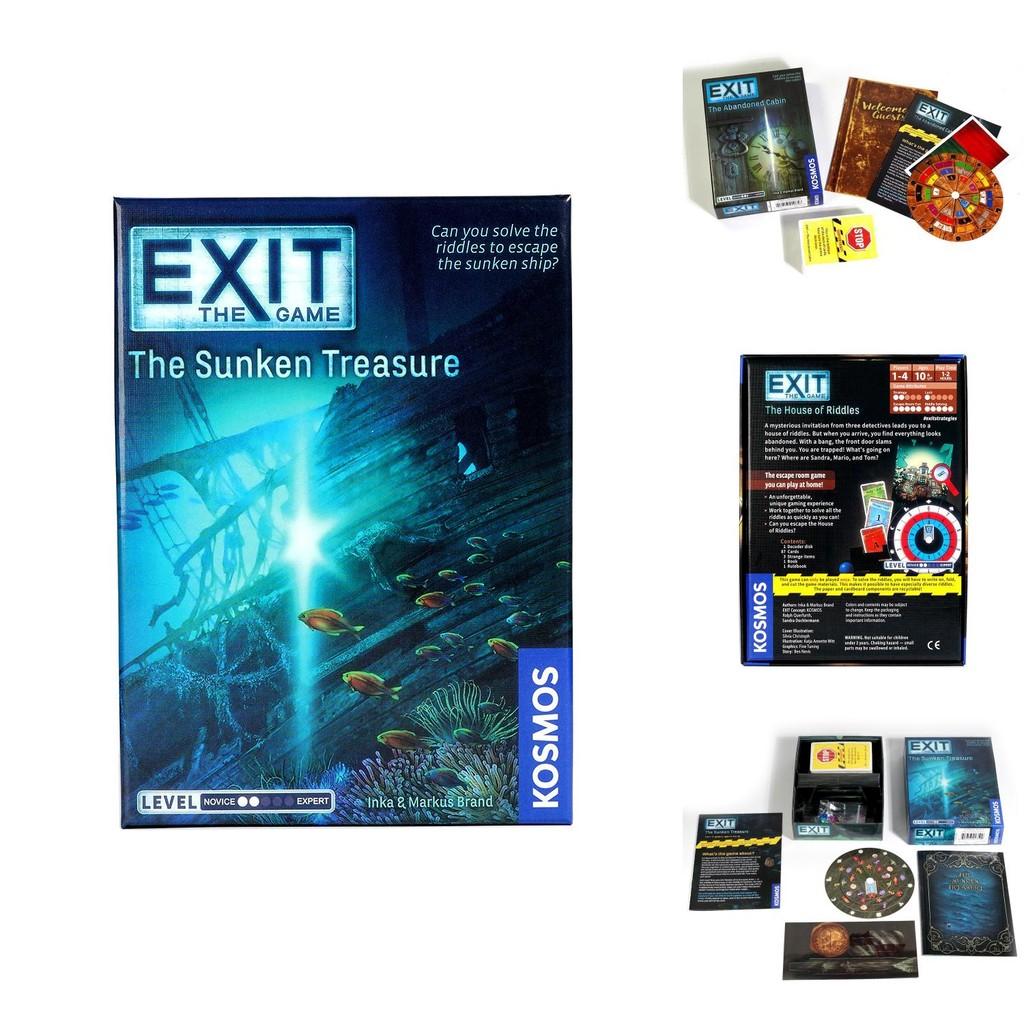 Deep Sea Adventure Card Game With Emotional And Visual Skills For Kids And Parties