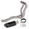 Full Exhaust System DeCat Header SlipOn Muffler Fit for Yamaha MT09 FZ09 XSR 900 20142020