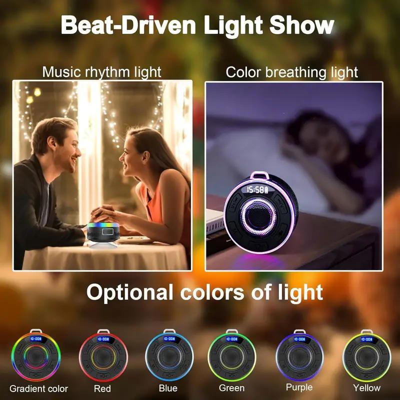 Wireless Speaker 1100mAh Battery Capacity Bluetooth Speakers IPX7 Waterproof Built-in Mic 10 Hours