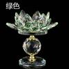 Household Colorful Crystal Lotus Candlestick, Butter Lamp Holder, Buddha Offering Lamp, Interior Decoration, Buddha Hall, Prayer