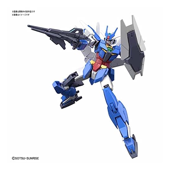 HGBD:R Gundam Build Divers Re:RISE Earthree Gundam 1/144 Scale Color-Coded Plastic Model